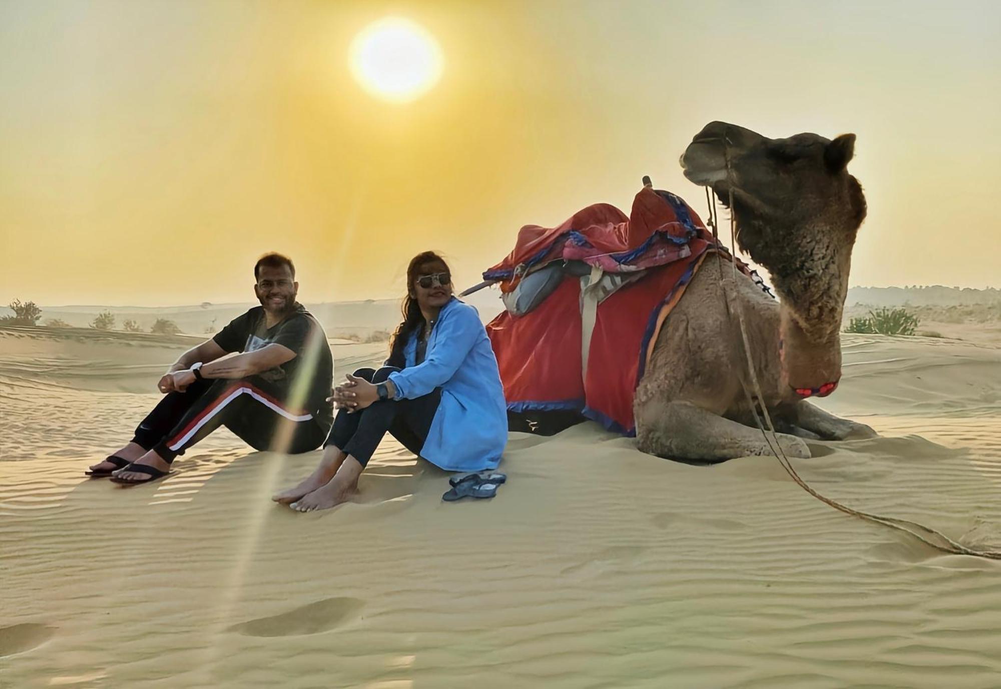 جيلسامر The Saffron Desert Camp المظهر الخارجي الصورة