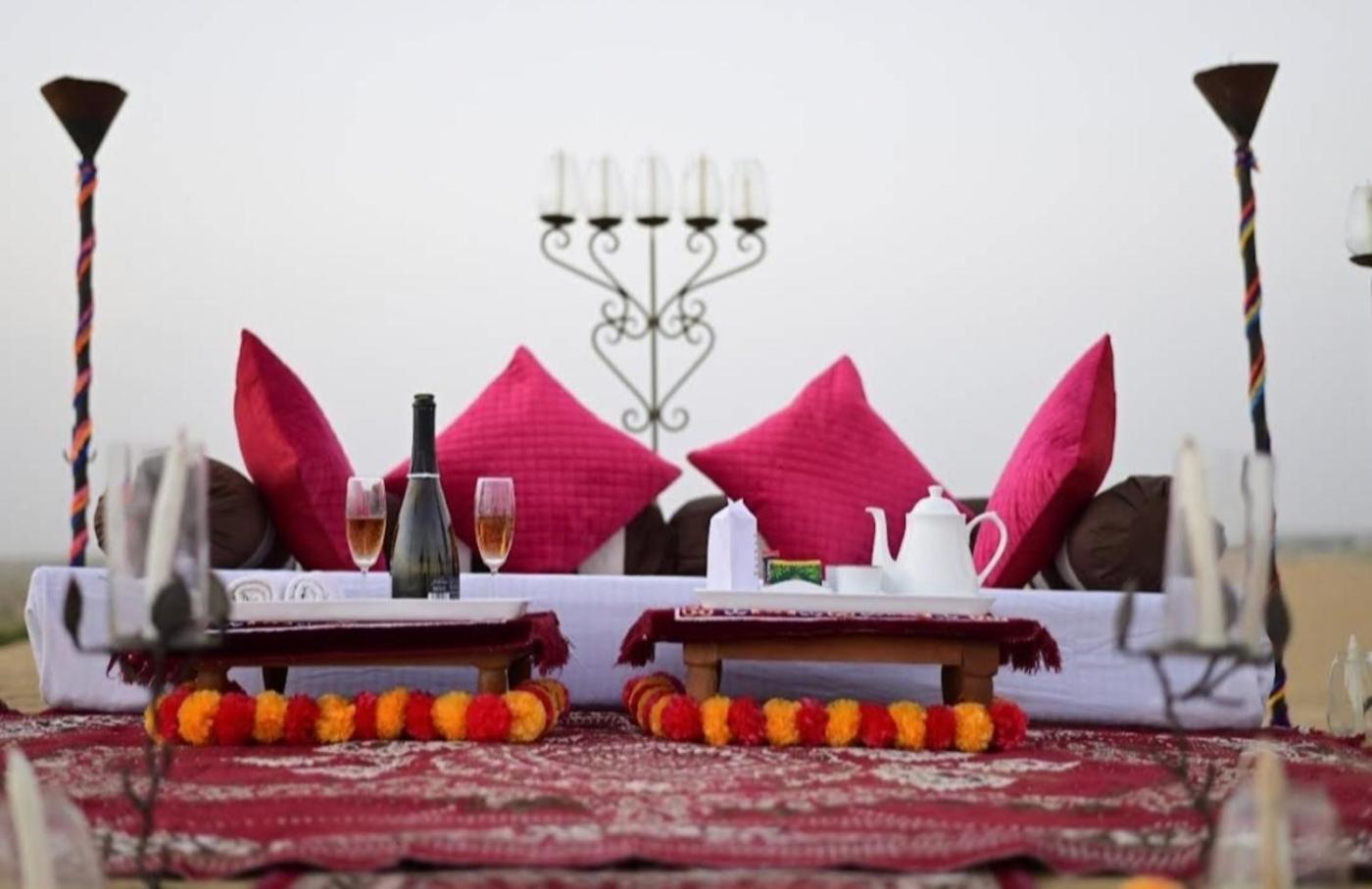 جيلسامر The Saffron Desert Camp المظهر الخارجي الصورة